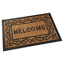Die moderne Hausfrau Fußmatte "Welcome"