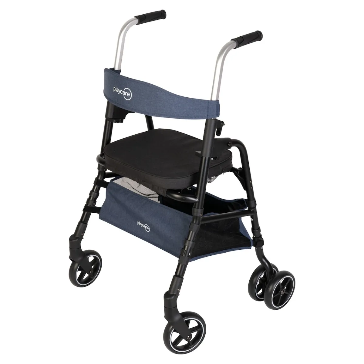 Die moderne Hausfrau Gehhilfe W05 mit Sitztasche, klappbar