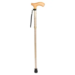 Die moderne Hausfrau Gehstock, faltbar, höhenverstellbar Eleganz