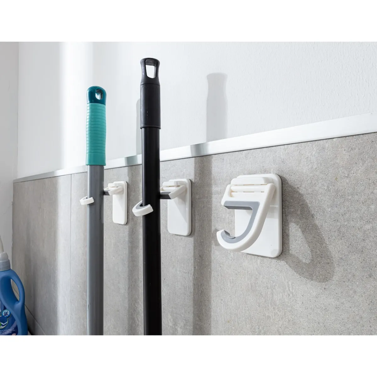 Die moderne Hausfrau Gerätehalter „Montagefrei“, 3 Stück