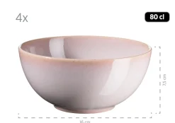 Die moderne Hausfrau Geschirr-Set, Keramik Ossia Hellblau