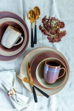 Die moderne Hausfrau Geschirr-Set, Keramik Ossia Hellblau