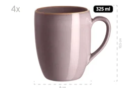 Die moderne Hausfrau Geschirr-Set, Keramik Ossia Hellblau