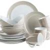 Die moderne Hausfrau Geschirr-Set, Porzellan Kitchen Time II Beige