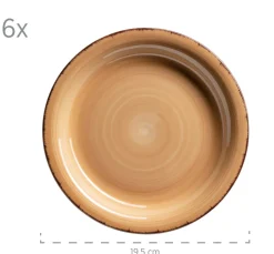 Die moderne Hausfrau Geschirr-Set, Steingut Lumaca Berry