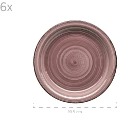 Die moderne Hausfrau Geschirr-Set, Steingut Lumaca Berry