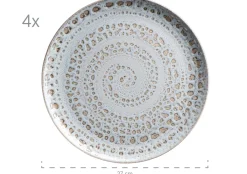 Die moderne Hausfrau Geschirr-Set, Steingut Spicy Market Grün