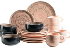 Die moderne Hausfrau Geschirr-Set, Steingut Spicy Market Grün