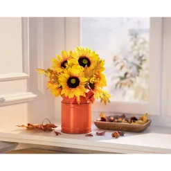 Die moderne Hausfrau Gesteck „Sonnenblumen-Traum“