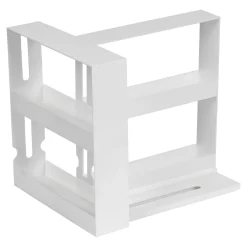 Die moderne Hausfrau Gewürzregal ausziehbar weiß