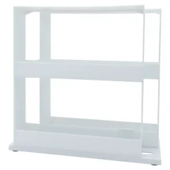 Die moderne Hausfrau Gewürzregal ausziehbar weiß