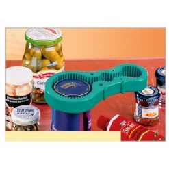 Die moderne Hausfrau Glas- und Flaschenöffner