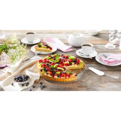 Die moderne Hausfrau Glas-Backplatte, Ø 31 cm