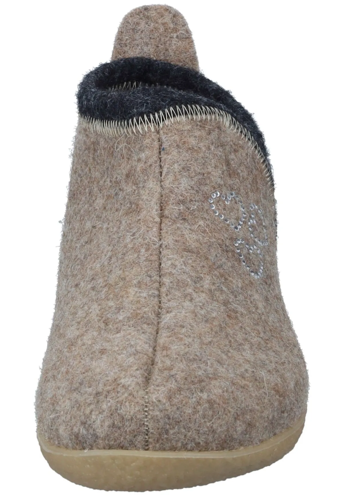 Damen Die moderne Hausfrau Hausschuhe beige