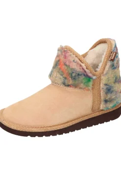 Damen Die moderne Hausfrau Hausschuhe beige