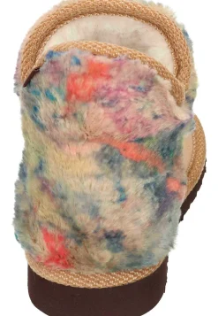 Damen Die moderne Hausfrau Hausschuhe beige