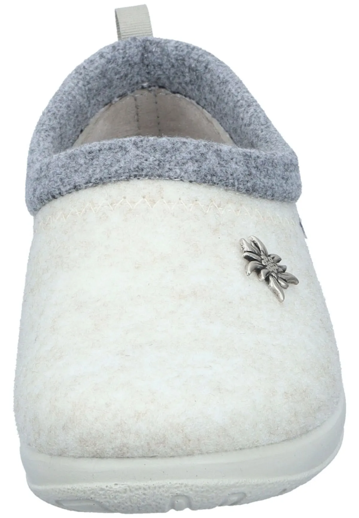 Damen Die moderne Hausfrau Hausschuhe beige