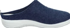 Damen Die moderne Hausfrau Hausschuhe blau