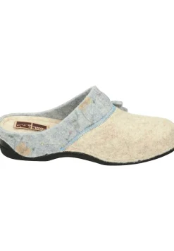 Damen Die moderne Hausfrau Hausschuhe blau