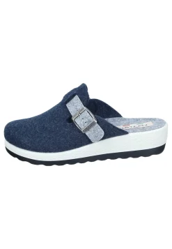 Damen Die moderne Hausfrau Hausschuhe blau