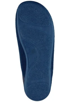 Damen Die moderne Hausfrau Hausschuhe blau