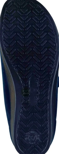 Damen Die moderne Hausfrau Hausschuhe blau