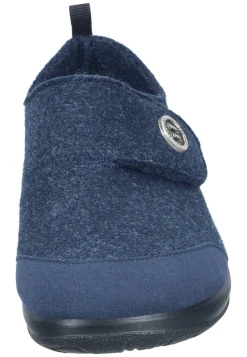 Damen Die moderne Hausfrau Hausschuhe blau