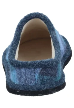 Damen Die moderne Hausfrau Hausschuhe blau