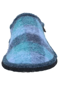 Damen Die moderne Hausfrau Hausschuhe blau