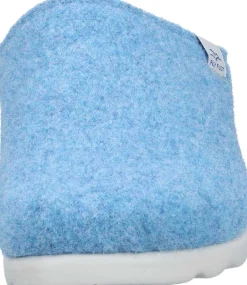 Damen Die moderne Hausfrau Hausschuhe blau