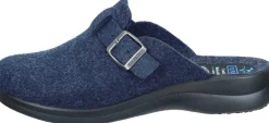 Damen Die moderne Hausfrau Hausschuhe blau
