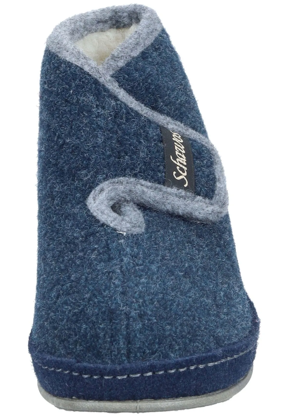 Damen Die moderne Hausfrau Hausschuhe blau
