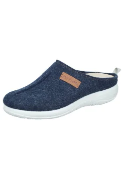 Damen Die moderne Hausfrau Hausschuhe blau