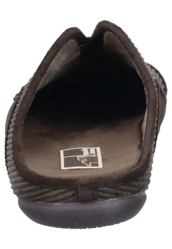 Herren Die moderne Hausfrau Hausschuhe braun