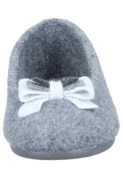 Damen Die moderne Hausfrau Hausschuhe grau