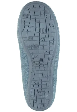 Damen Die moderne Hausfrau Hausschuhe grau