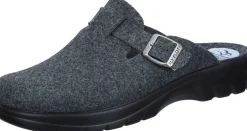 Herren Die moderne Hausfrau Hausschuhe grau