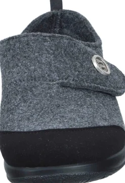 Damen Die moderne Hausfrau Hausschuhe grau