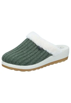 Damen Die moderne Hausfrau Hausschuhe grün
