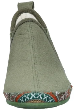 Damen Die moderne Hausfrau Hausschuhe grün