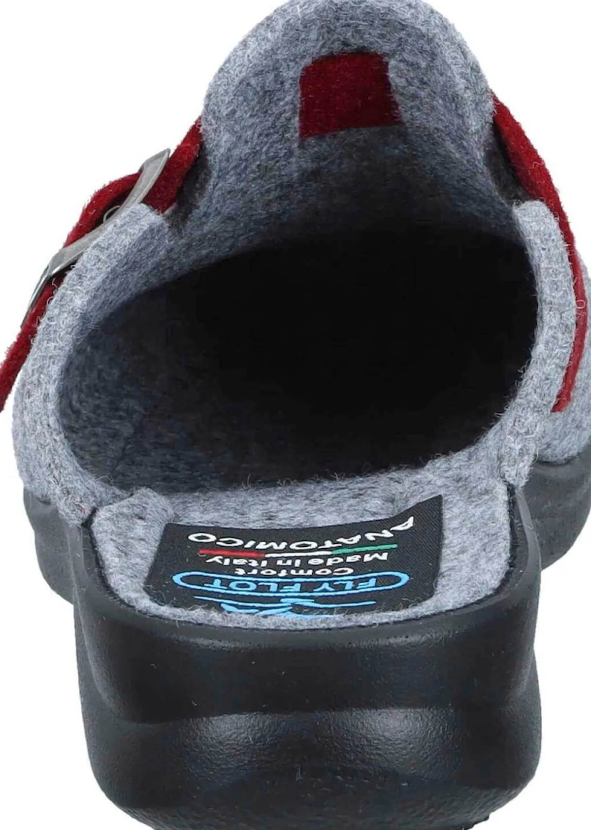 Damen Die moderne Hausfrau Hausschuhe hellgrau