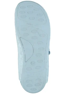 Damen Die moderne Hausfrau Hausschuhe hellgrau