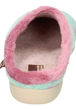 Damen Die moderne Hausfrau Hausschuhe hellgrün