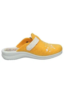 Damen Die moderne Hausfrau Hausschuhe orange