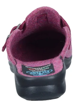Damen Die moderne Hausfrau Hausschuhe pflaume
