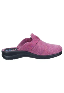 Damen Die moderne Hausfrau Hausschuhe pflaume