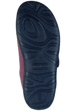 Damen Die moderne Hausfrau Hausschuhe pflaume