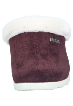 Damen Die moderne Hausfrau Hausschuhe pflaume