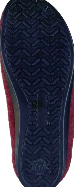 Damen Die moderne Hausfrau Hausschuhe rot