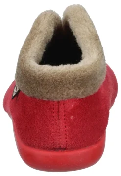 Damen Die moderne Hausfrau Hausschuhe rot